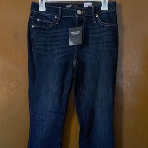 Simply Vera Straight Leg Dark Wash Jeans